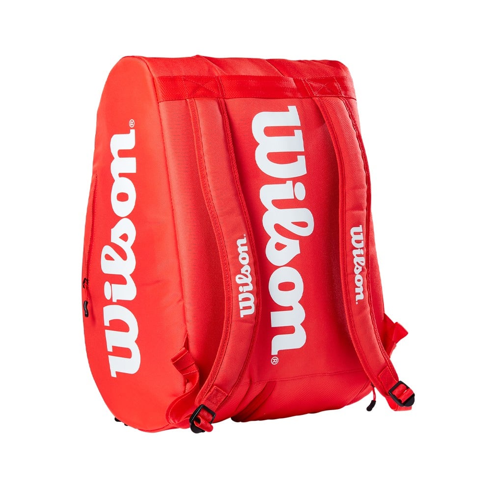 WILSON SUPER TOUR Padel Rojo/Blanco